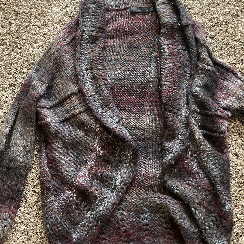 Prana Multicolor Knit Cardigan